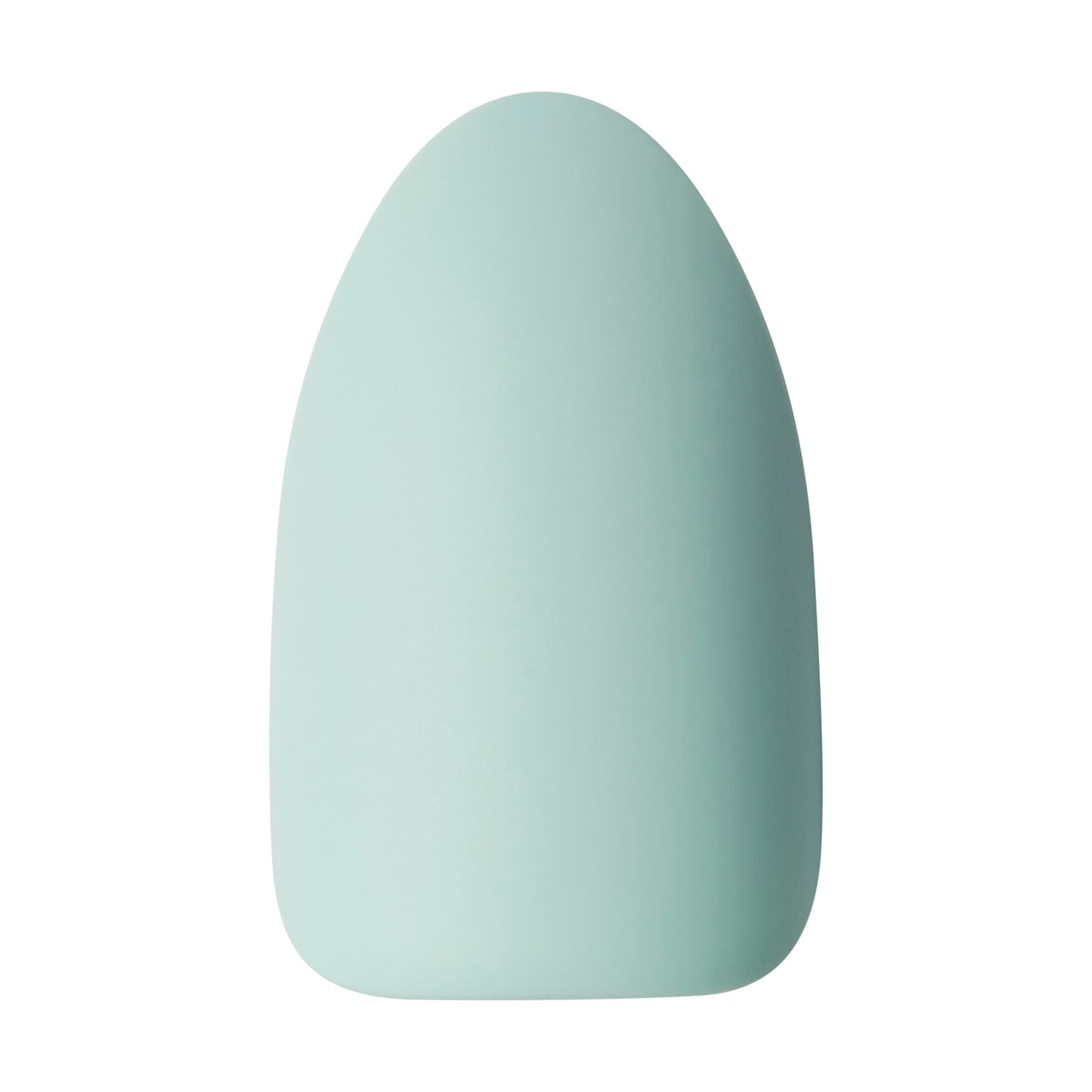 KISS Impress Press-On Manicure Fake Nails, Evergreen - Medium Length, Almond Shape, Polish-Free Mint Green with Glitter Design Mani, Includes Prep Pad, Mini File, Manicure Stick, and 30 Fake Nails