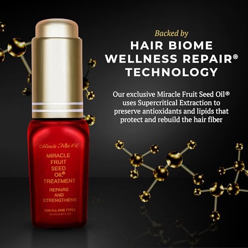 Miracle Fruit Oil Hair Treatment - 15ml Nourishing Oil for Damaged Hair