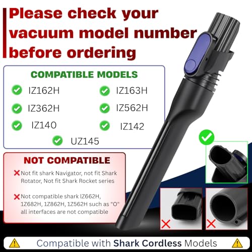 Crevice Tool Attachment for Shark Cordless Vacuums - Durable & Versatile