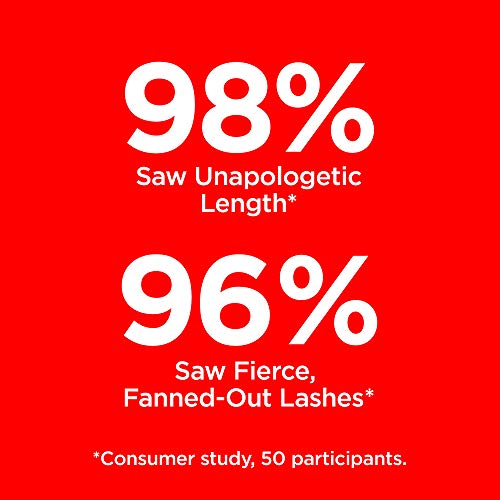 Revlon So Fierce Mascara Black 0.25 Fl Oz Pack of 2 - Up to 24H Lash Length & Volume