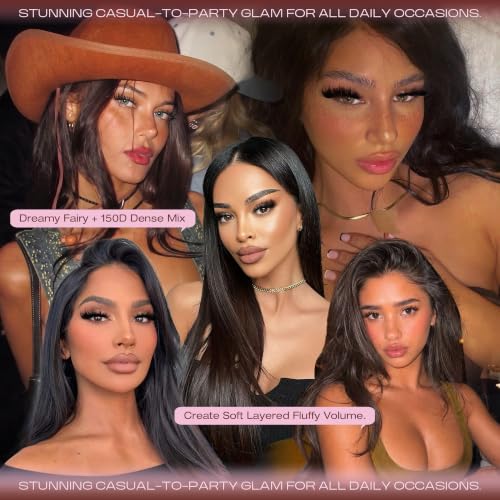 Zenotti Fluff 150D+ Manga Fairy Lash Clusters – Wispy Volume Eyelashes