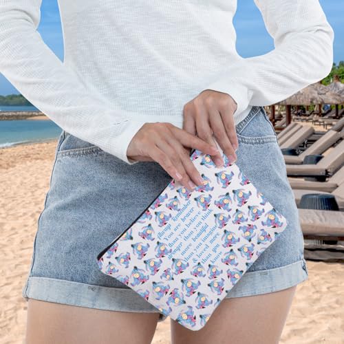 WZMPA Always Eey Cartoon Makeup Bag for Women & Girls