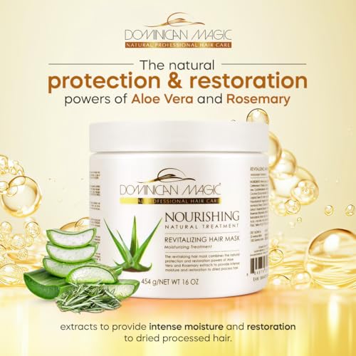 Dominican Magic Revitalizing Hair Mask 16 Oz - Moisturizing & Restoring