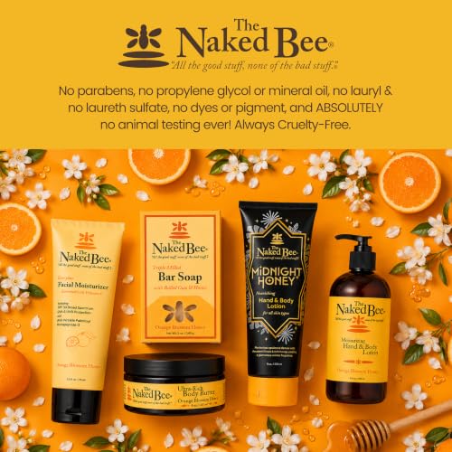 The Naked Bee Midnight Honey Shimmering Body Lotion, 2.5 oz