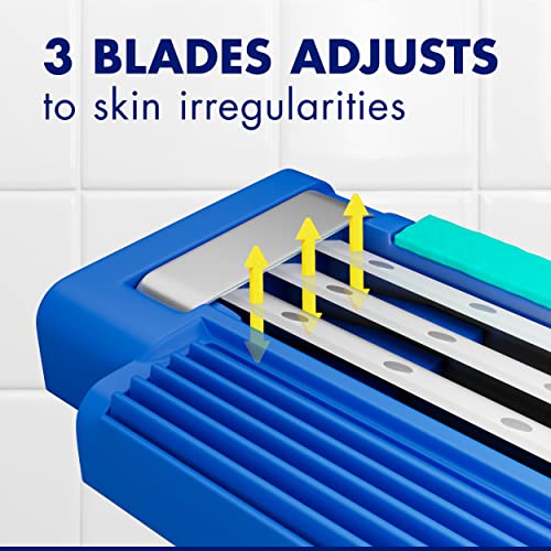 Gillette Sensor3 Men's Disposable Razors - 8 Count for Smooth Shave