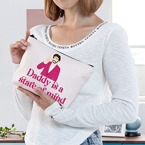 Daddy Is State of Mind Makeup Bag – BWWKTOP Travel Cosmetic Pouch
