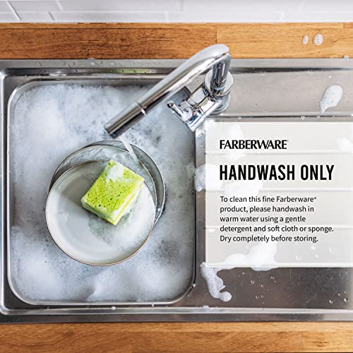Farberware 5-Inch Santoku Knife with Self-Sharpening Blade Cover