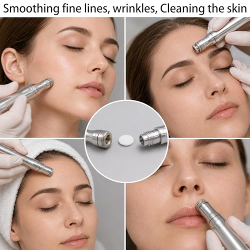 400 Microdermabrasion Refill Pads - Soft Cotton Filters for Machines