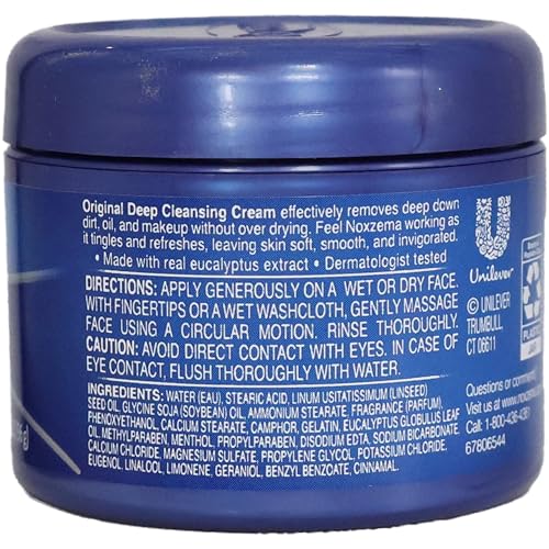 Noxzema Deep Cleansing Cream 2 oz - Deep Clean Formula
