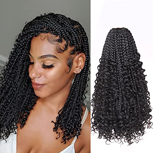 Beverlee 14 Inch Boho Box Braids - 8 Packs Synthetic Hair 1B#