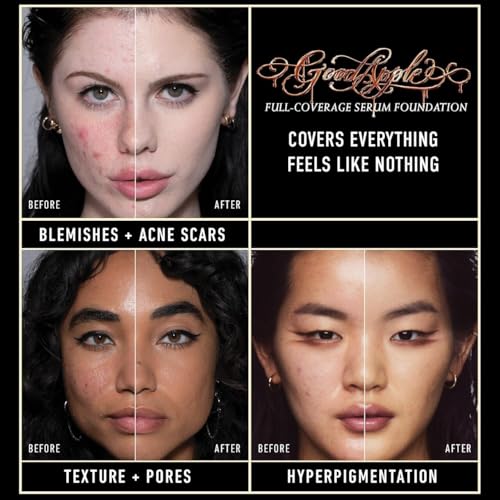 KVD Beauty Good Apple Serum Foundation - Tan 074, Full Coverage