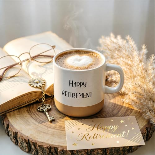 Funny Retirement Coffee Mug - Happy Retirement Gift for Men & Women