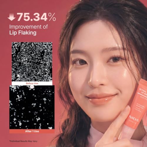 NIDA Retinal Glowy Lip Serum - Hydrating & Plumping 0.25 oz