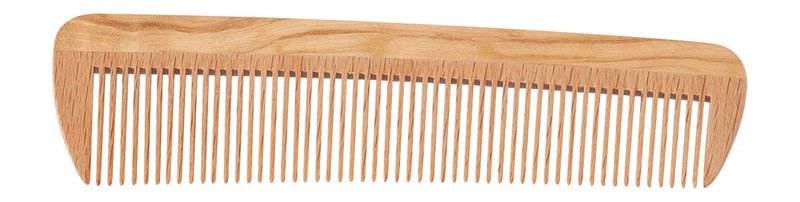 Redecker Oiled Beechwood/Olive Wood Pocket Comb, 5-1/2-Inches, Designed in Germany, Made in Italy