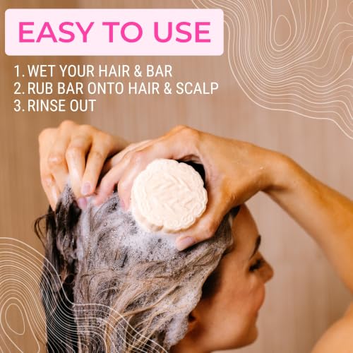 Viori Coconut Moisturizing & Repair Shampoo Bar 3.1oz for Dry Damaged Hair