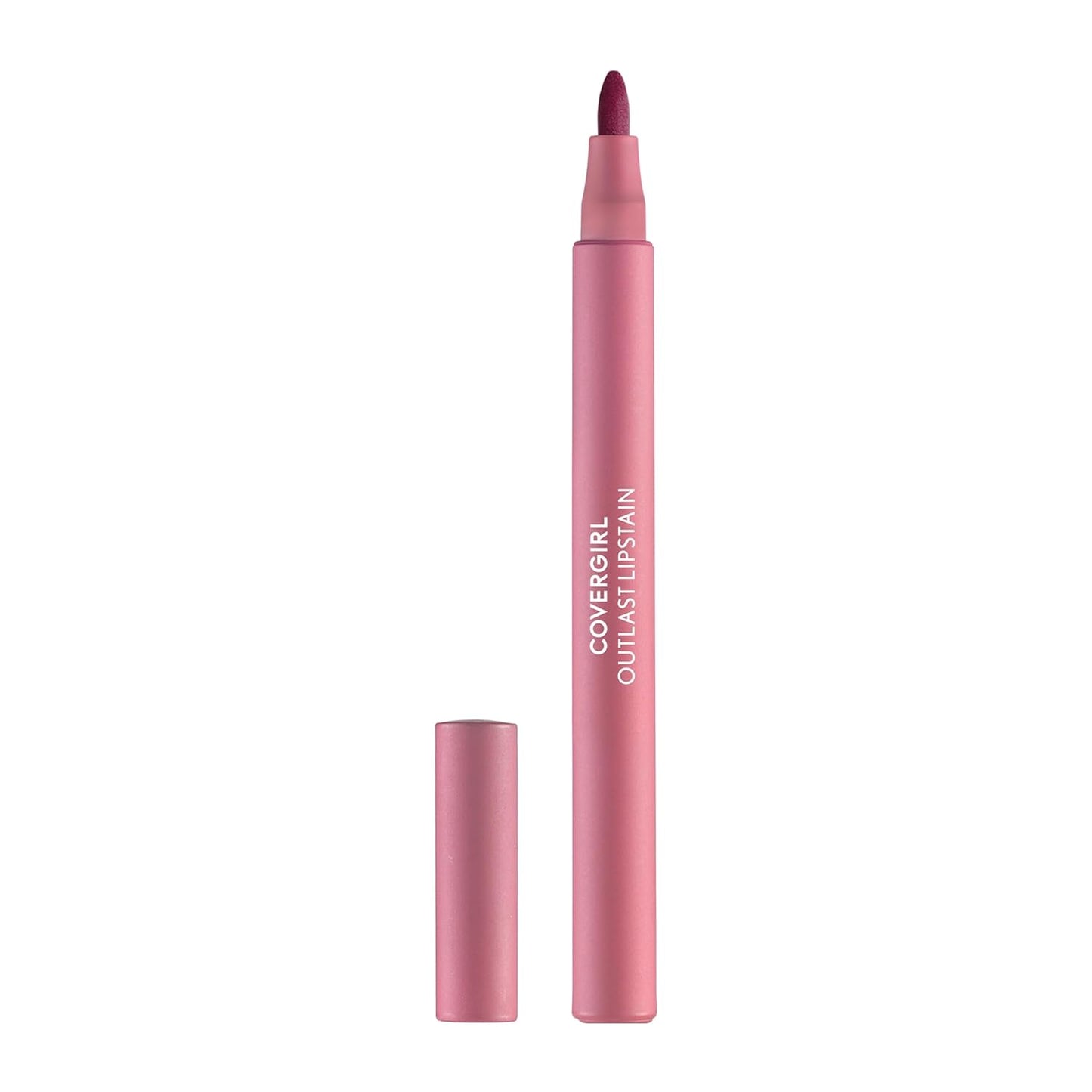 Covergirl Outlast Lipstain - All-Star, Smooth Application, Vegan Formula | 0.06oz, Transfer-Proof Satin Finish