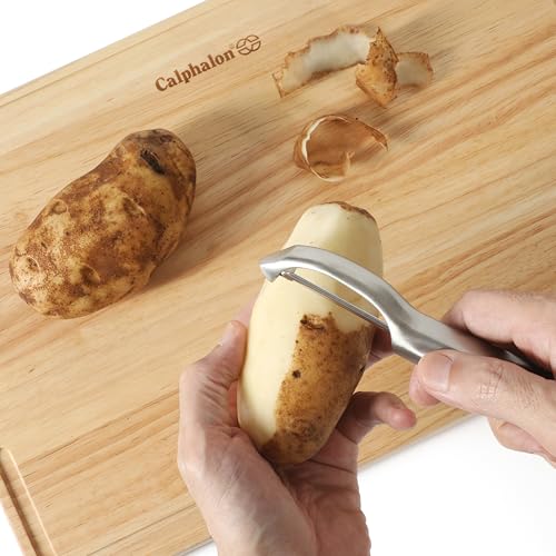 Calphalon Stainless Steel Vegetable Peeler with Swivel Blade