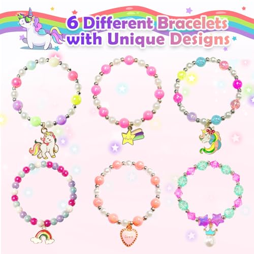 Kids Unicorn Bath Bombs with Surprise Jewelry - Natural Bubble Set for Girls & Boys