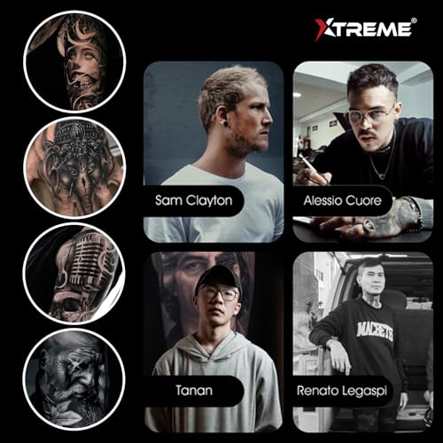 Xtreme EXO White Tattoo Ink - 1 oz Vegan, Highly Pigmented for Lining & Shading