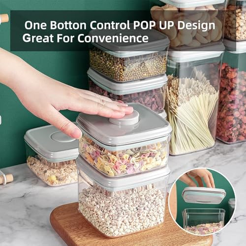 Airtight Food Storage Container with Pop-Up Lid - 0.52qt