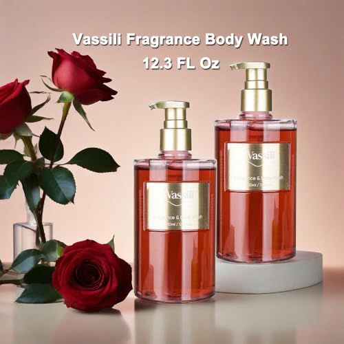 Vassili Lush Reverie Body Wash - Long-Lasting Fragrance, 12.3oz