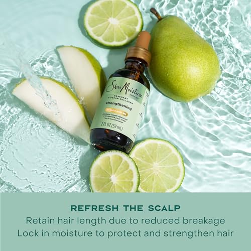 SheaMoisture Rosemary & Vegan Collagen Scalp & Hair Oil 2oz Pack of 2 - Strengthening & Hydrating