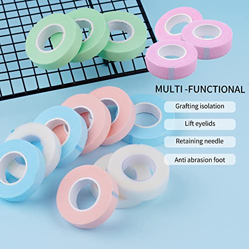 25 PCS Eyelash Extension Tape Set - Breathable Adhesive Fabric Rolls