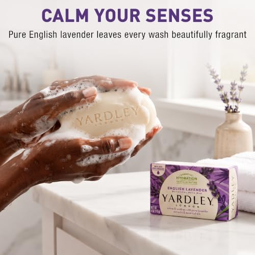 Yardley London Scented Bar Soap Variety Pack - 10-Piece Moisturizing Set