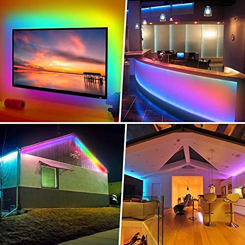 WS2812B LED Strip 5050 SMD RGB - 3.2FT, 144 Pixels, Non-Waterproof
