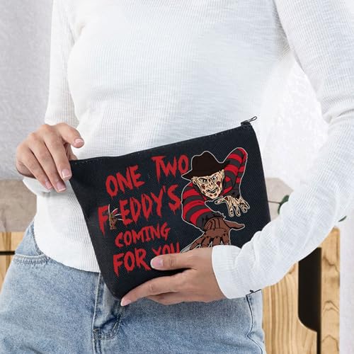 Night Stalker One Two Freddy Makeup Bag - Horror Inspired Gift
