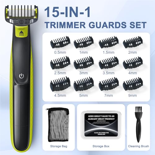 Norelco Trimmer Guide Comb Set - 12 Lengths with Storage Bag