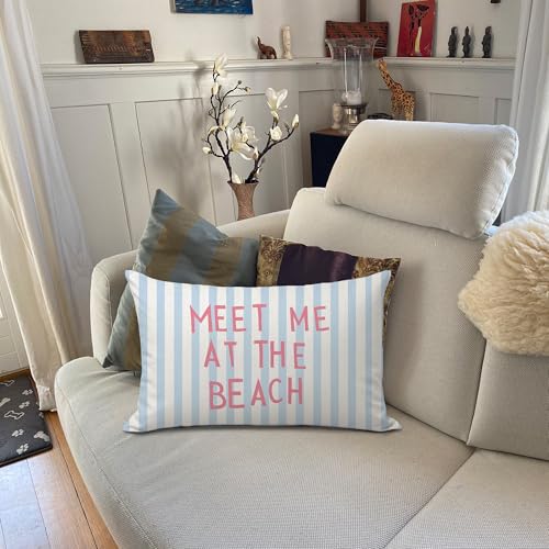 Coastal Beach 12x20 Decorative Pillow Cover for Home Decor