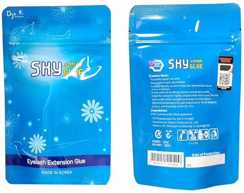Sky S+ Eyelash Extension Glue 5ml Fast Drying 6-8 Weeks Lasting for Lash Professionals