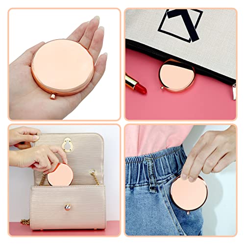 Gevody 15th Birthday Compact Makeup Mirror, Double-Sided Travel Mirror