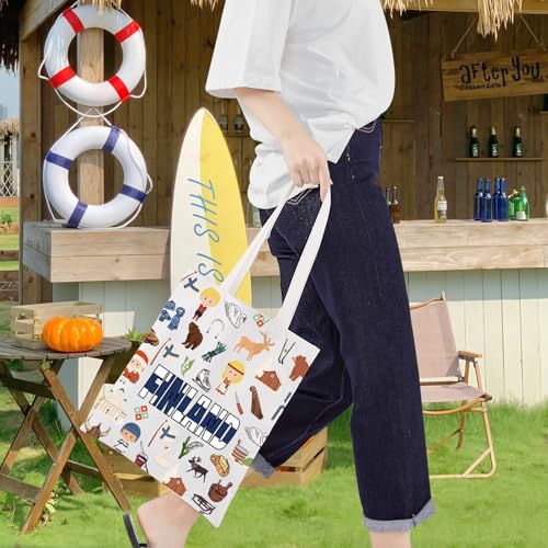 Finland Travel Tote Bag - Perfect Gift for Finland Enthusiasts
