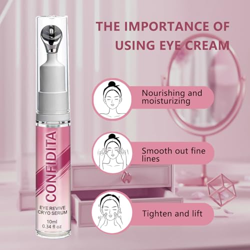 Eye Revive Cryo Serum - Anti-Aging Cooling Treatment for Dark Circles & Puffiness, 10ml