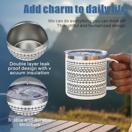 Funny Sarcastic Hidden Message Coffee Mug - 15oz Stainless Steel Humor Gift