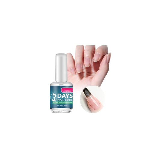 Nail Strengthener Polish - Keratin Treatment for Weak & Damaged Nails | Clear Moisturizing Solution for Stronger, Smoother Nails