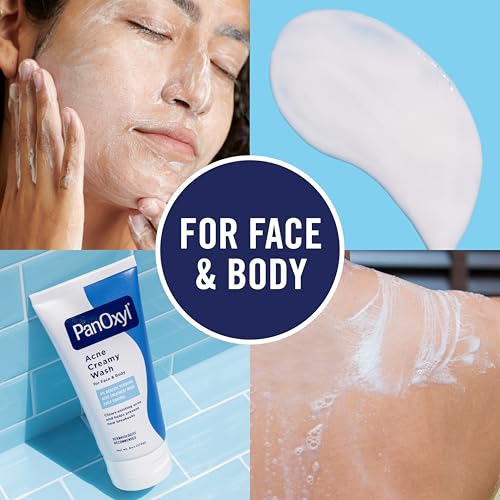 PanOxyl Acne Creamy Wash with 4% Benzoyl Peroxide - 6 oz