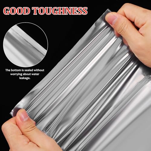 DOITOOL 50 Pcs Clear Flower Water Bags for Bouquets