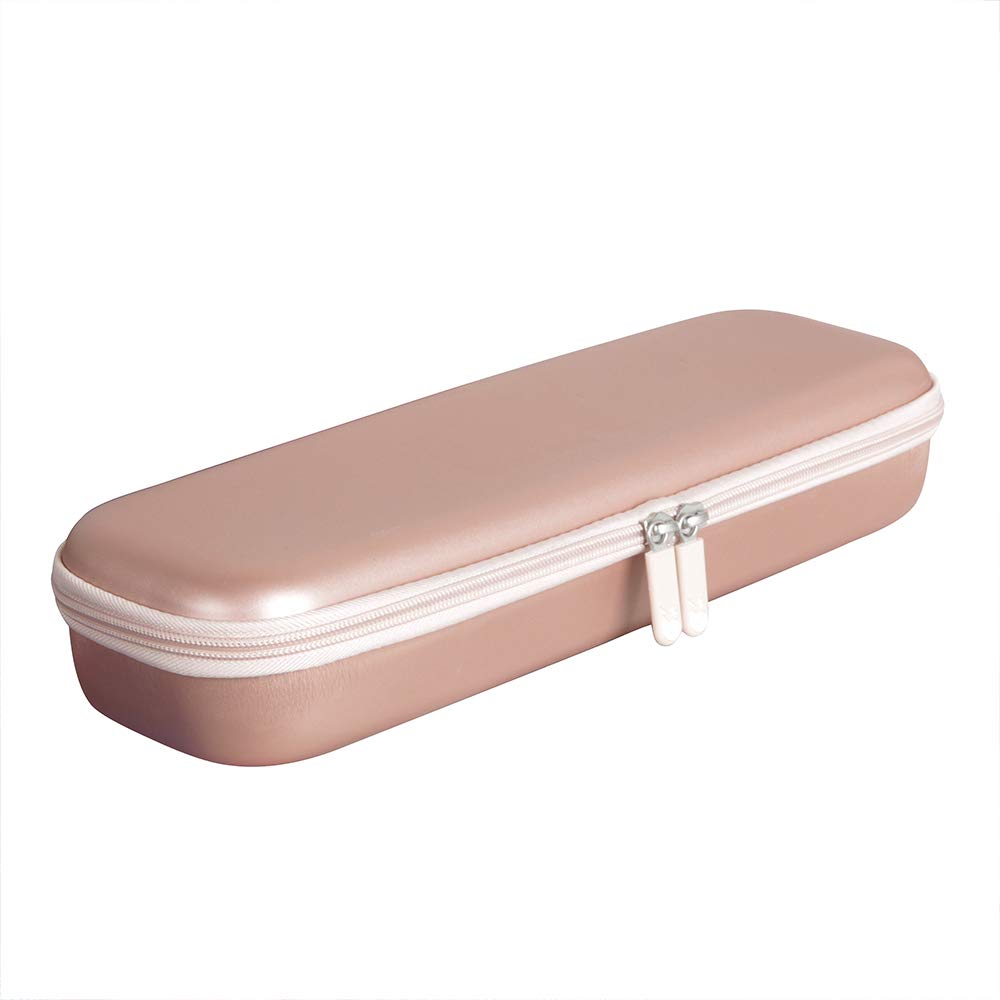 Hermitshell Hard Travel Case for Conair Double Ceramic Curling Iron 0.5 Inch / 0.75 Inch / 1 Inch / 1.25 Inch / 1.5 Inch Curling Iron (Rose Gold)