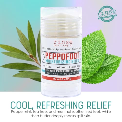 Moisturizing Foot Balm Stick 2oz - Rinse Bath & Body Peppofoot