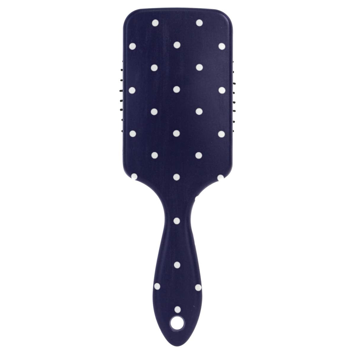 Ice Hockey Hair Brush | Soft Bristles for Wet & Dry Hair | Anti-Static & Frizz Control Comb for Women & Girls