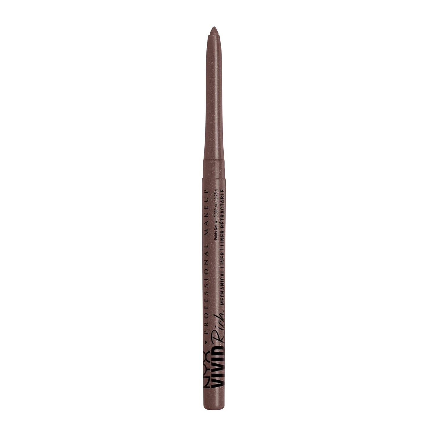NYX Mechanical Eye Pencil - Vivid Deep Blue Retractable Eyeliner | Creamy Formula, Sapphire Bling