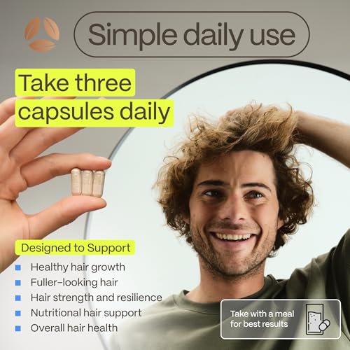 FoliGROWTH¢ç Hair Growth Supplement for Women & Men | For Thicker, Fuller Hair | American Hair Loss Association Approved | Supports Thinning Hair