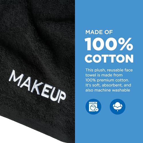 Ben Kaufman Cotton Makeup Remover Towel - 6 Pack, 13" x 13"