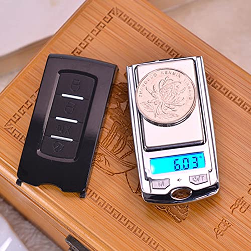 YOVECATHOU Mini Digital Pocket Scale - 200g Capacity, 0.01g Accuracy, LCD Display