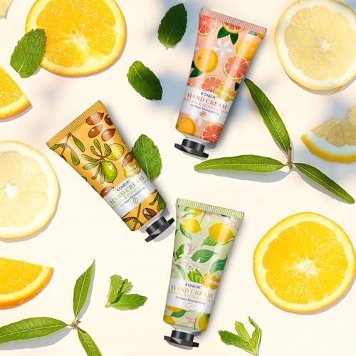KONEUK 8-Pack Moisturizing Hand Cream Set - Perfect Gifts