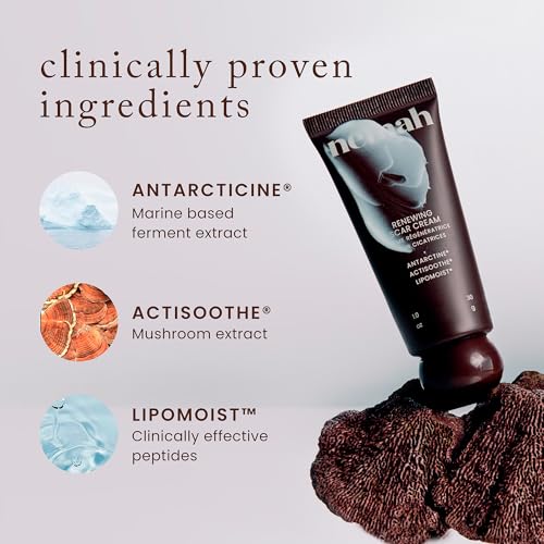 Nemah Restorative Scar Treatment, C Section Recovery, Scar Cream for Surgical Scars, Ideal to Reduce the C Section and Acne Marks, Dermatologist Approved, Antioxidant Rich, Vegan Formula, 1 oz