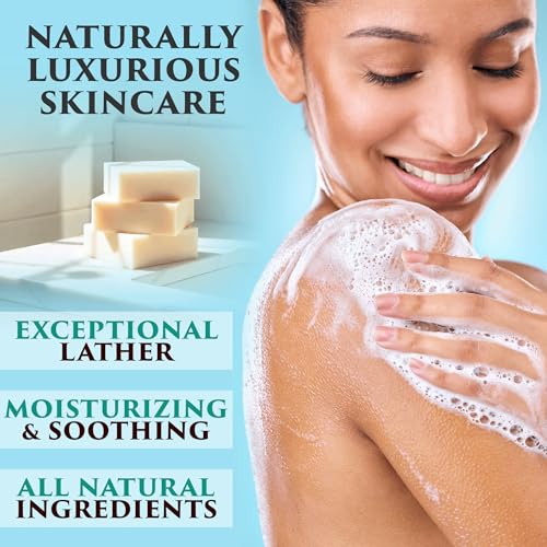 Goat Milk & Olive Oil Soap Bar 3-Pack - Mango Papaya Scent
